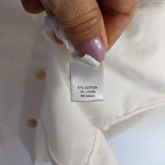 Classic Banana Republic white  shirt - Picture 5 of 8